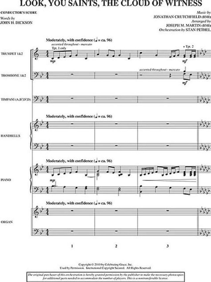 Look, You Saints, the Cloud of Witness